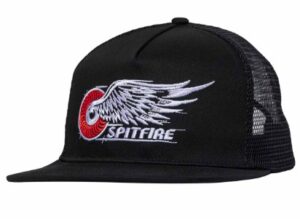 Spitfire Classic Wing Black Trucker Hat