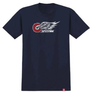 Spitfire Classic Wing Navy/Red/White Tee