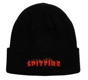 Spitfire Demon Script Black Beanie