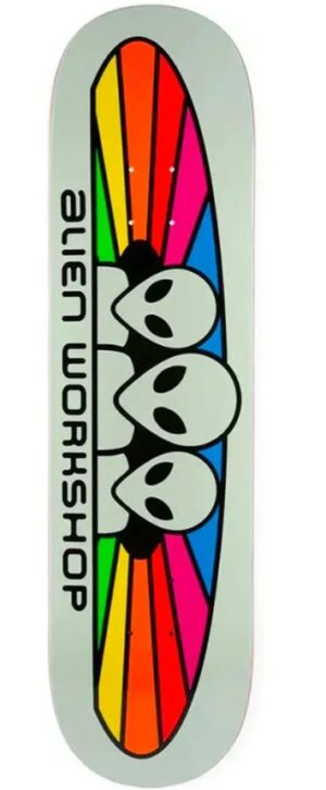 Alien Workshop Spectrum VHS Glow 7.75 Skateboard Deck