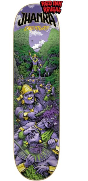 Creature Jhanka Gonzalez Warriors VX 8.375 Skateboard Deck