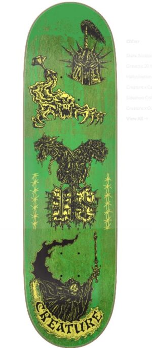 Creature Milton Martinez Creach Us 8.6 Skateboard Deck