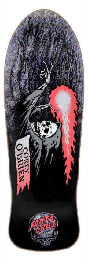 Santa Cruz Corey O'Brien Reaper Foil Reissue 9.84 Skateboard Deck