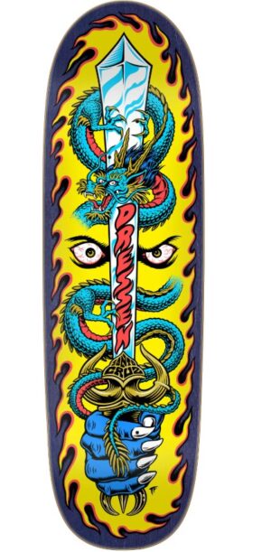 Santa Cruz Dressen Sword 9.25 Skateboard Deck