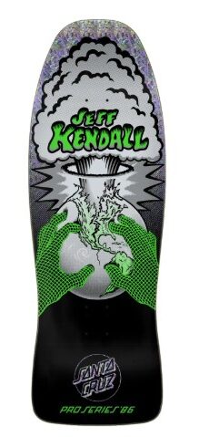 Santa Cruz Jeff Kendall End Of The World Foil 10 Reissue Skateboard Deck