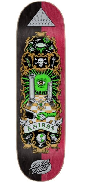 Santa Cruz Jereme Knibbs Cryptic 8.5 Skateboard Deck