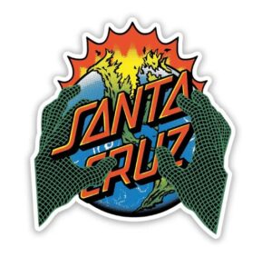 Santa Cruz Kendall End Of Dot 3.5" Sticker
