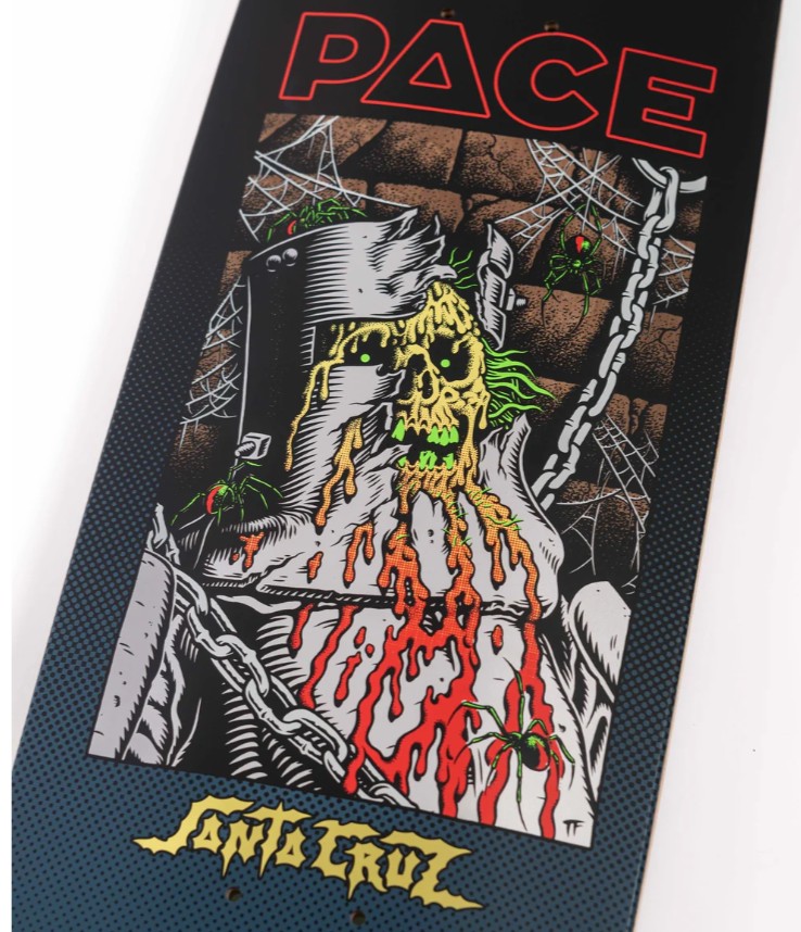 Santa Cruz Pace Dungeon 8.7 Skateboard Deck