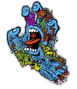 Santa Cruz Roskopp Scream 5 Doctor 5 Sticker
