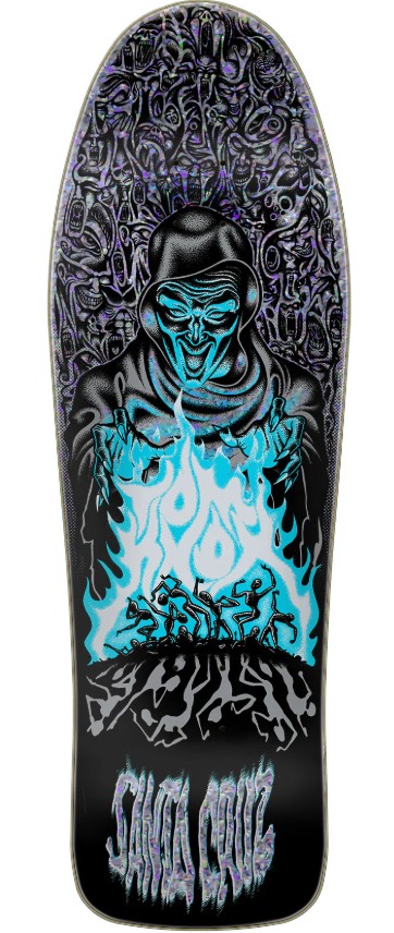 Santa Cruz Tom Knox Firepit Foil Reissue 10.07 Skateboard Deck