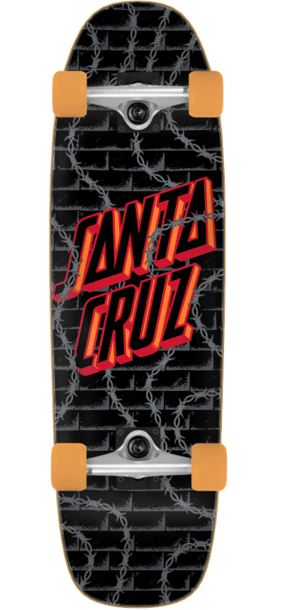 Santa Cruz Bigstrip Barbwire 8.4 Skateboard Complete
