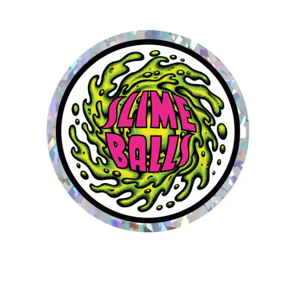 Slime Balls Logo Prismatic 2.5" Sticker