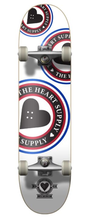 The Heart Supply Orbit 8.0 Skateboard Complete