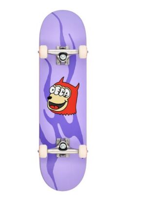 Deca Kids Dex Mid Purple 7.6 Skateboard Complete