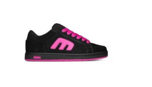 Etnies Kingpin Black/Pink Womens Shoes