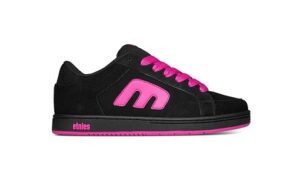 Etnies Kingpin Black/Pink Womens Shoes