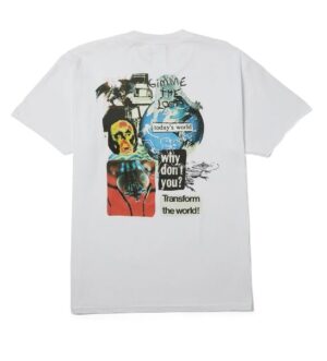 HUF Gimme The Loot White Tee