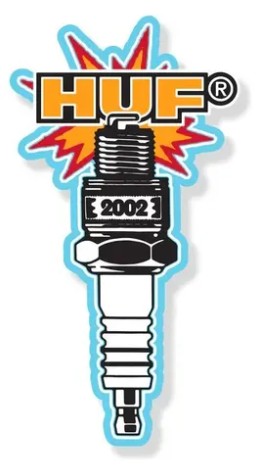 HUF Spark It Up Sticker