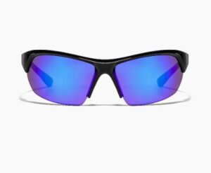 Ritual Vision Break & Enter Polished Black/Reflective Blue Sunglasses
