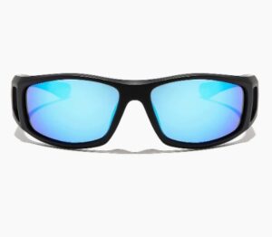 Ritual Vision Dragster Matte Black/Blue Reflective Polarised Sunglasses