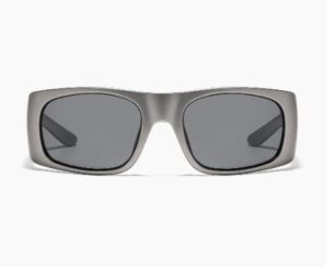 Ritual Vision Transmitter By Noa Deane Matte Gunmetal/Dark Grey Polarised Sunglasses