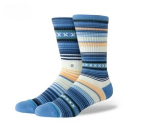 Stance Curren St Capri Blue Crew Socks