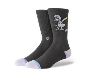 Stance Lights Out Charcoal Crew Socks