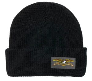 Anti Hero Full Eagle Label Black Beanie