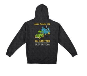 Anti Hero Jalopi Returns Charcoal Hoodie