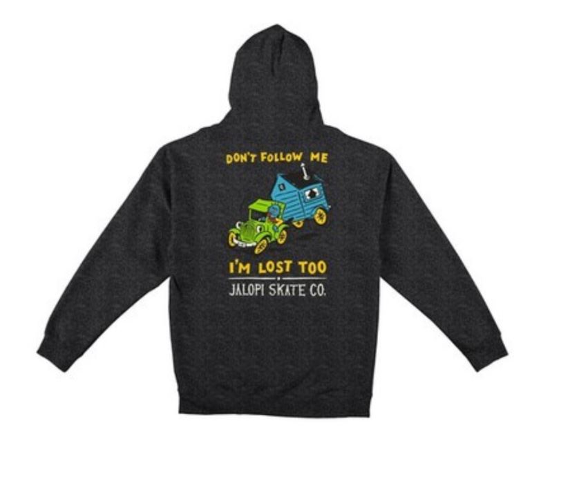 Anti Hero Jalopi Returns Charcoal Hoodie