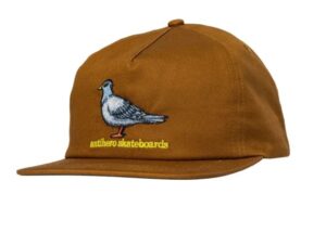 Anti Hero Lil Pigeon Medium Brown Snapback Hat