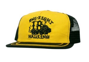 Anti Hero One Eight Haul Black/Yellow Trucker Hat