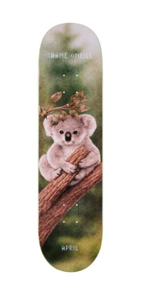 April Shane O'Neill Marsupial 8.125 Skateboard Deck