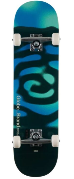 Globe G0 Pond Blue/Green 8.0 Skateboard Complete
