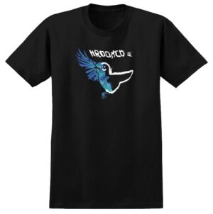 Krooked Blue Bird Black Tee