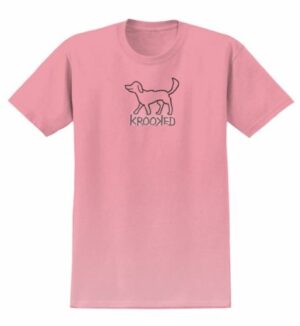 Krooked El Perro Pink/Black Tee