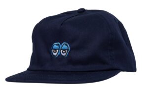 Krooked Eyes Navy/Blue Snapback Hat