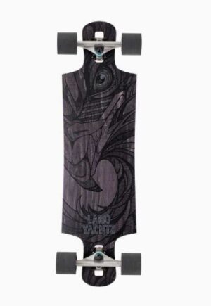 Landyachtz Drop Hammer Black Eagle 35.0 Longboard Skateboard Complete