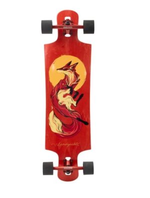 Landyachtz Drop Hammer Sun Fox 36 Longboard Skateboard Complete