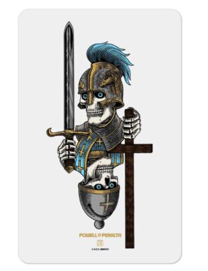 Powell Dan Corrigan Chess Skulls Sticker