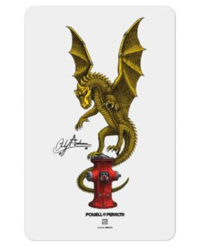 Powell Peralta Andy Anderson Hydrant Dragon Sticker
