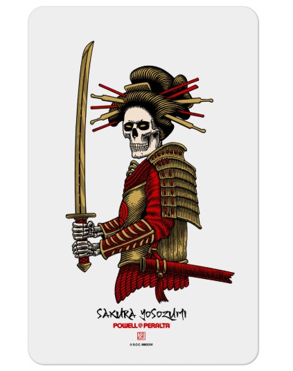 Powell Peralta Yosozumi Onna-Bugeisha Sticker