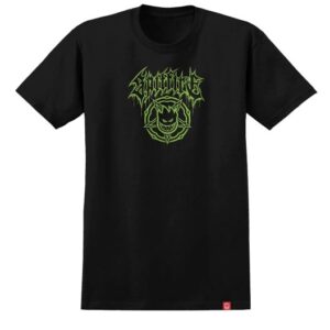 Spitfire Basic Pentagram Drip Black Youth Tee