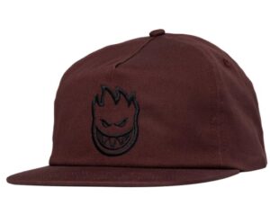 Spitfire Bighead Dark Red/Black Snapback Hat