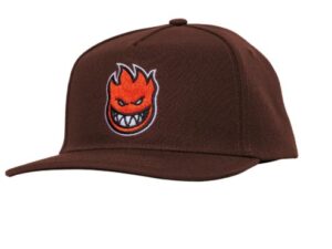 Spitfire Bighead Fill Dark Red Snapback Hat