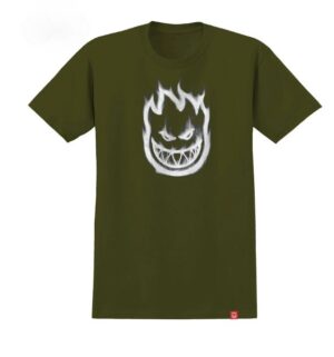 Spitfire Bighead Smoke Military Green Tee