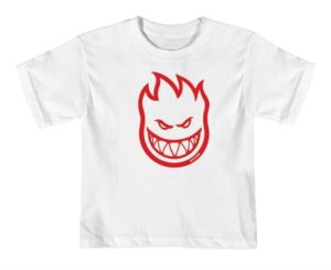 Spitfire Bighead White/Red Toddler Tee