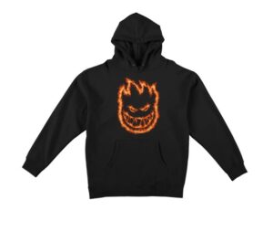 Spitfire Charred Remains Black Hoodie