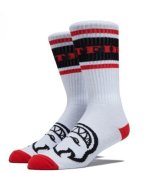 Spitfire Classic 87 Bighead White/Red/Black Socks
