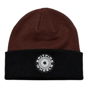 Spitfire Classic 87 Swirl Patch Black Beanie